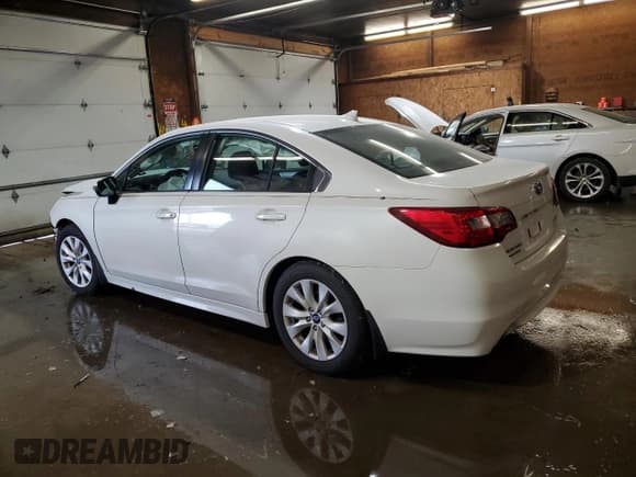 ✅ 2017 Subaru Legacy Premium • VIN: 4S3BNAH68H3035131 • Lot: 61051845. Listed on Copart with Not provided. Free auction sales archive from the USA and detailed vehicle history report at DreamBid. Image 2.