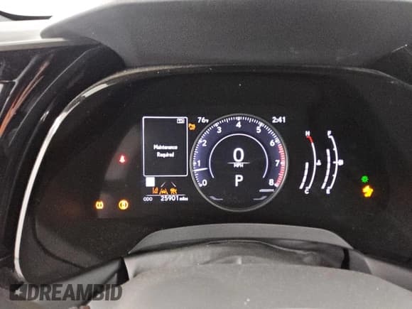 ✅ 2024 Lexus RX 350 • VIN: JTJCHMAA4R2013305 • Lot: 71052585. Listed on Copart with 25,901 mi. Free auction sales archive from the USA and detailed vehicle history report at DreamBid. Image 9.