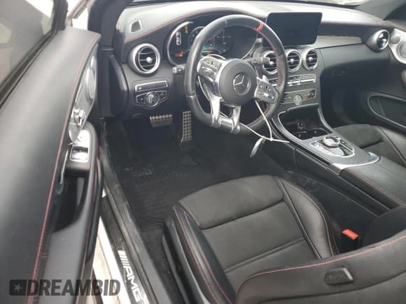 ✅ 2020 Mercedes-Benz C 43 AMG • VIN: W1KWJ6EB3LG022712 • Lot: 41509595. Wystawiony na Copart z przebiegiem 39 603 mil. Bezpłatny archiwum sprzedaży aukcyjnych z USA i szczegółowy raport historii pojazdu na DreamBid. Zdjęcie 8.