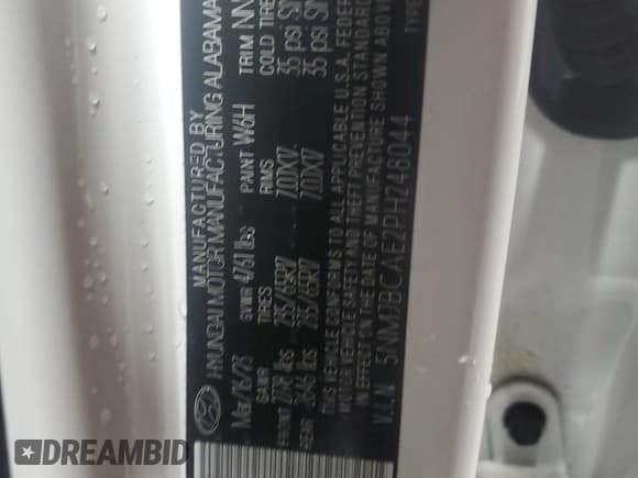 ✅ 2023 Hyundai Tucson SEL • VIN: 5NMJBCAE2PH248044 • Lot: 72540734. Wystawiony na Copart z przebiegiem 11 280 mil. Bezpłatny archiwum sprzedaży aukcyjnych z USA i szczegółowy raport historii pojazdu na DreamBid. Zdjęcie 14.