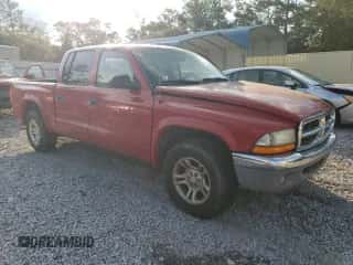 2004 Dodge Dakota SLT z VIN 1D7HL48K04S781707, wystawiony jako Copart lot #74326284 z przebiegiem 190 531 mil mil oraz Czysty tytuł • Clean title. Historia ofert i sprzedaży dostępna na DreamBid. Obrazek 4.