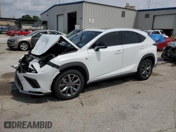 ✅ 2020 Lexus NX 300 F Sport • VIN: JTJSARBZ5L5010517 • Лот: 56930315. Опубликован ранее на Copart с пробегом Не указан. Бесплатный доступ к архиву аукционных продаж из США и подробный отчёт об истории автомобиля на DreamBid. Изображение 1.