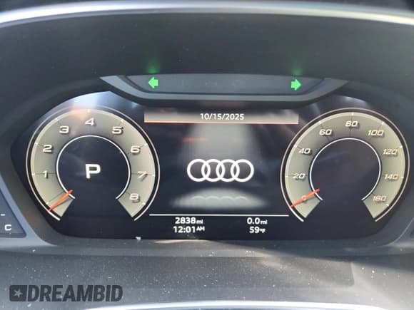 ✅ 2025 Audi Q3 S line Premium Plus • VIN: WA1EECF36S1025048 • Лот: 87109665. Опубликован ранее на Copart с пробегом 2 838 миль. Бесплатный доступ к архиву аукционных продаж из США и подробный отчёт об истории автомобиля на DreamBid. Изображение 9.
