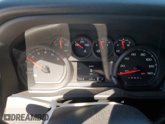 ✅ 2025 Chevrolet Silverado 1500 Custom • VIN: 1GCRABEK2SZ270288 • Лот: 86295395. Опубликован ранее на Copart с пробегом 3 329 миль. Бесплатный доступ к архиву аукционных продаж из США и подробный отчёт об истории автомобиля на DreamBid. Изображение 9.