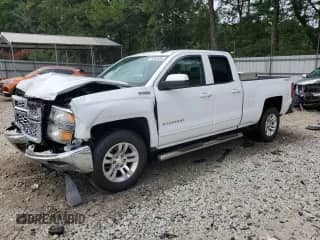 2015 Chevrolet Silverado 1500 LT with VIN 1GCRCREC4FZ439700, listed as a Copart auction lot 70263685 with 98,387 mi miles and Salvage title. Bid and sale history available at DreamBid. Image 1.