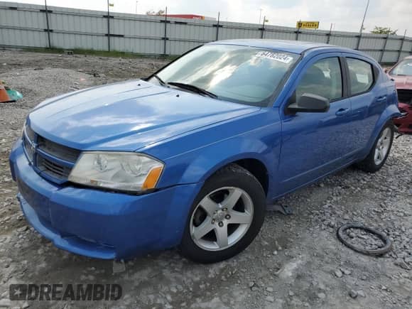 2008 Dodge Avenger SE с VIN 1B3LC46K48N647098, выставлен на аукционе Copart как лот 64782024 с пробегом 151 300 миль миль и Списание • Salvage title. История ставок и продаж доступна на DreamBid. Изображение 1.