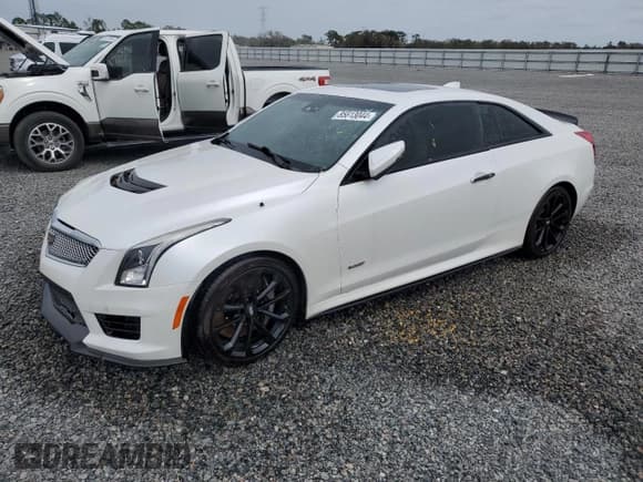 ✅ 2016 Cadillac ATS-V • VIN: 1G6AN1RYXG0117702 • Lot: 85613044. Listed on Copart with 57,081 mi. Free auction sales archive from the USA and detailed vehicle history report at DreamBid. Image 1.
