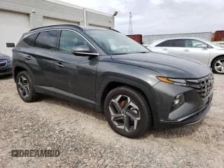 ✅ 2023 Hyundai Tucson Limited • VIN: KM8JECA1XPU095406 • Lot: 59641264. Wystawiony na Copart z przebiegiem 14 801 mil. Bezpłatny archiwum sprzedaży aukcyjnych z USA i szczegółowy raport historii pojazdu na DreamBid. Zdjęcie 4.