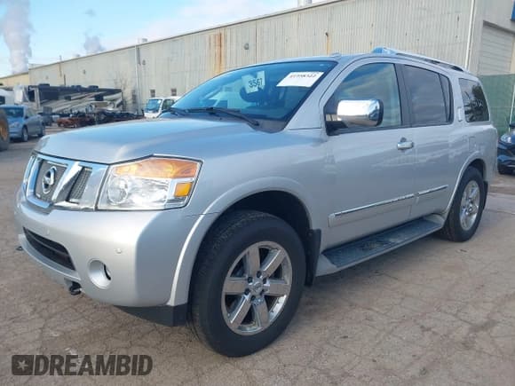 ✅ 2010 Nissan Armada Titanium • VIN: 5N1AA0NC4AN604719 • Lot: 41958322. Listed on IAAI with 190,396 mi. Free auction sales archive from the USA and detailed vehicle history report at DreamBid. Image 2.
