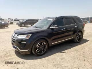 2018 Ford Explorer Limited с VIN 1FM5K7F89JGC26970, выставлен на аукционе Copart как лот 60675165 с пробегом 90 985 миль миль и Чистый • Clean title. История ставок и продаж доступна на DreamBid. Изображение 1.