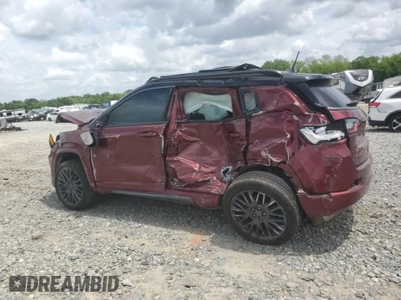 ✅ 2022 Jeep Compass High Altitude • VIN: 3C4NJDCB0NT178556 • Lot: 53898725. Listed on Copart with Not provided. Free auction sales archive from the USA and detailed vehicle history report at DreamBid. Image 2.
