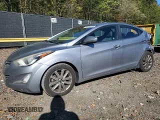 ✅ 2015 Hyundai Elantra SE • VIN: 5NPDH4AE6FH561780 • Lot: 86706125. Listed on Copart with 164,040 mi. Free auction sales archive from the USA and detailed vehicle history report at DreamBid. Image 1.