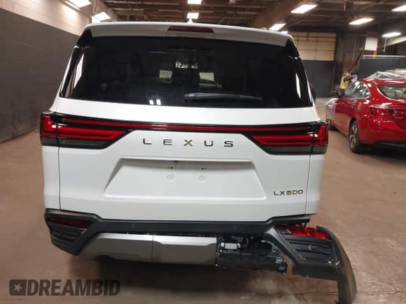 ✅ 2023 Lexus LX 600 Luxury • VIN: JTJGB7CX5P4036860 • Lot: 41783810. Listed on IAAI with 20,697 mi. Free auction sales archive from the USA and detailed vehicle history report at DreamBid. Image 15.