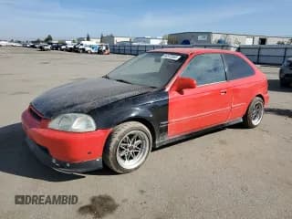 ✅ 1997 Honda Civic CX • VIN: 2HGEJ6324VH113456 • Лот: 46372065. Опубликован ранее на Copart с пробегом 218 039 миль. Бесплатный доступ к архиву аукционных продаж из США и подробный отчёт об истории автомобиля на DreamBid. Изображение 1.