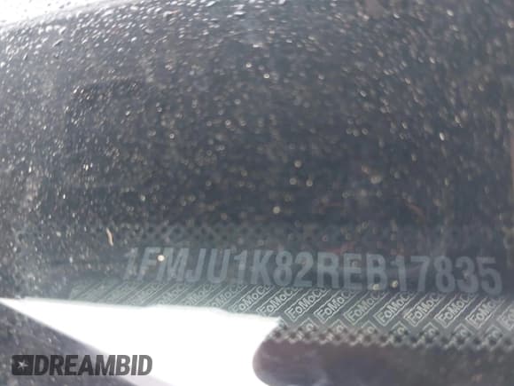 ✅ 2024 Ford Expedition Limited • VIN: 1FMJU1K82REB17835 • Lot: 43525257. Listed on IAAI with 11,538 mi. Free auction sales archive from the USA and detailed vehicle history report at DreamBid. Image 9.