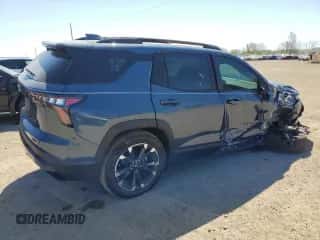 2025 Chevrolet Equinox FWD RS с VIN 3GNAXLEG8SL124389, выставлен на аукционе Copart как лот 56031115 с пробегом 3 081 миль миль и Списание • Salvage title. История ставок и продаж доступна на DreamBid. Изображение 3.