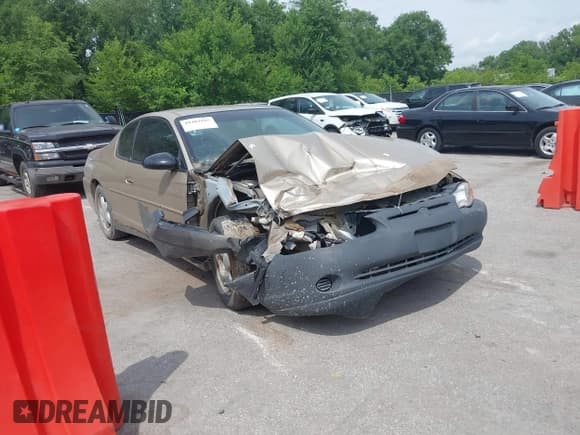 ✅ 2004 Chevrolet Monte Carlo LS • VIN: 2G1WW12E949340887 • Lot: 39404025. Listed on IAAI with 224,193 mi. Free auction sales archive from the USA and detailed vehicle history report at DreamBid. Image 1.