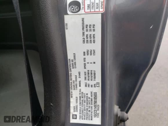 ✅ 2009 Chevrolet Colorado 1LT • VIN: 1GCCS149798105655 • Лот: 78387984. Опубликован ранее на Copart с пробегом 90 664 миль. Бесплатный доступ к архиву аукционных продаж из США и подробный отчёт об истории автомобиля на DreamBid. Изображение 12.