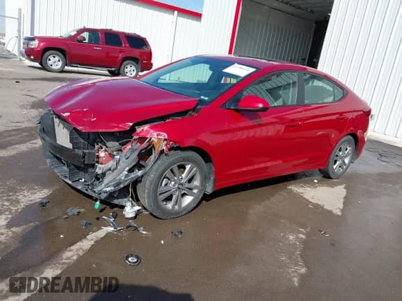 2018 Hyundai Elantra Value Edition with VIN KMHD84LF3JU657009, listed as a IAAI auction lot 41780491 with 65,855 mi miles and . Bid and sale history available at DreamBid. Image 2.