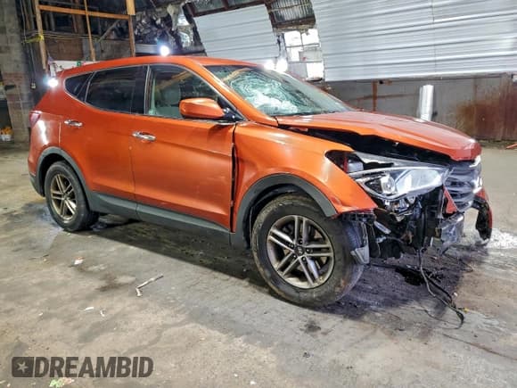 ✅ 2017 Hyundai Santa Fe 2.4L • VIN: 5XYZTDLB5HG422175 • Lot: 94457585. Listed on Copart with 167,729 mi. Free auction sales archive from the USA and detailed vehicle history report at DreamBid. Image 4.