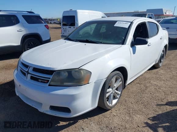 ✅ 2013 Dodge Avenger SE V6 • VIN: 1C3CDZAG0DN581868 • Lot: 43651485. Listed on IAAI with 144,545 mi. Free auction sales archive from the USA and detailed vehicle history report at DreamBid. Image 6.