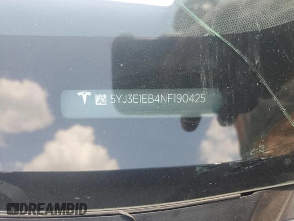 ✅ 2022 Tesla Model 3 Long Range • VIN: 5YJ3E1EB4NF190425 • Lot: 64841925. Wystawiony na Copart z przebiegiem 142 316 mil. Bezpłatny archiwum sprzedaży aukcyjnych z USA i szczegółowy raport historii pojazdu na DreamBid. Zdjęcie 12.
