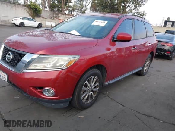 ✅ 2016 Nissan Pathfinder S • VIN: 5N1AR2MM6GC602683 • Lot: 43645641. Wystawiony na IAAI z przebiegiem 137 460 mil. Bezpłatny archiwum sprzedaży aukcyjnych z USA i szczegółowy raport historii pojazdu na DreamBid. Zdjęcie 2.