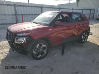 ✅ 2024 Hyundai Venue SEL • VIN: KMHRC8A32RU301599 • Lot: 48827215. Listed on Copart with 12,645 mi. Free auction sales archive from the USA and detailed vehicle history report at DreamBid. Image 1.