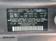 ✅ 2013 Hyundai Genesis Coupe 2.0T • VIN: KMHHT6KD4DU091636 • Lot: 81817935. Listed on Copart with 105,505 mi. Free auction sales archive from the USA and detailed vehicle history report at DreamBid. Image 12.