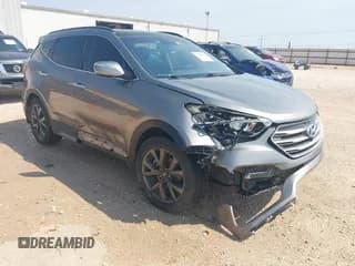 ✅ 2017 Hyundai Santa Fe Ultimate • VIN: 5NMZW4LA9HH047458 • Лот: 43060284. Опубликован ранее на IAAI с пробегом 102 219 миль. Бесплатный доступ к архиву аукционных продаж из США и подробный отчёт об истории автомобиля на DreamBid. Изображение 1.