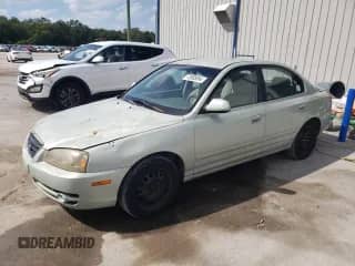 2005 Hyundai Elantra with VIN KMHDM46D05U165078, listed as a Copart auction lot 73365894 with 142,314 mi miles and Salvage title. Bid and sale history available at DreamBid. Image 1.