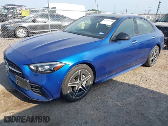 ✅ 2023 Mercedes-Benz C 300 • VIN: W1KAF4GB1PR104591 • Lot: 42148258. Listed on IAAI with 26,407 mi. Free auction sales archive from the USA and detailed vehicle history report at DreamBid. Image 2.