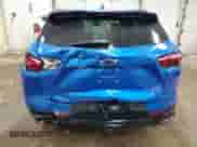 2020 Chevrolet Blazer RS with VIN 3GNKBKRS6LS665170, listed as a Copart auction lot 67457114 with 55,261 mi miles and Non repairable. Bid and sale history available at DreamBid. Image 6.