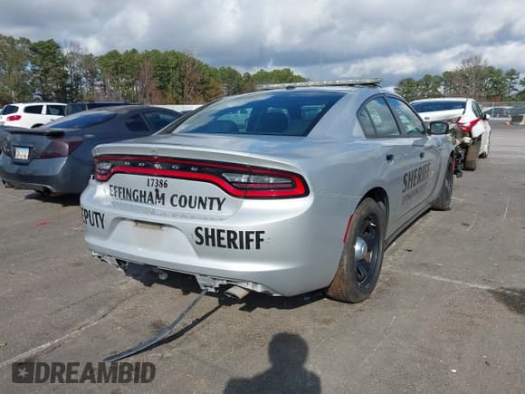 ✅ 2021 Dodge Charger Police • VIN: 2C3CDXAT8MH643477 • Lot: 43808691. Wystawiony na IAAI z przebiegiem 59 555 mil. Bezpłatny archiwum sprzedaży aukcyjnych z USA i szczegółowy raport historii pojazdu na DreamBid. Zdjęcie 4.