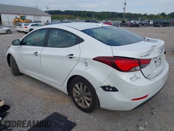 2016 Hyundai Elantra SE с VIN 5NPDH4AE8GH757785, выставлен на аукционе IAAI как лот 43222440 с пробегом 139 186 миль миль и . История ставок и продаж доступна на DreamBid. Изображение 3.
