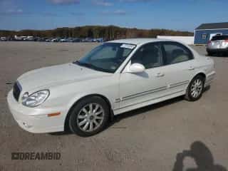 2004 Hyundai Sonata GLS with VIN KMHWF35H34A920659, listed as a Copart auction lot 77813554 with 76,938 mi miles and Clean title. Bid and sale history available at DreamBid. Image 1.