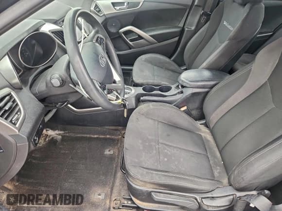 ✅ 2013 Hyundai Veloster w/Black Int • VIN: KMHTC6AD0DU165534 • Lot: 93820185. Listed on Copart with 119,190 mi. Free auction sales archive from the USA and detailed vehicle history report at DreamBid. Image 7.