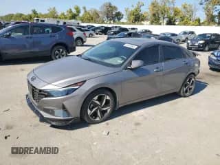 2022 Hyundai Elantra SEL with VIN KMHLN4AG0NU361810, listed as a Copart auction lot 80910045 with 59,958 mi miles and Salvage title. Bid and sale history available at DreamBid. Image 1.