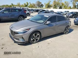 ✅ 2022 Hyundai Elantra SEL • VIN: KMHLN4AG0NU361810 • Lot: 80910045. Listed on Copart with 59,958 mi. Free auction sales archive from the USA and detailed vehicle history report at DreamBid. Image 1.