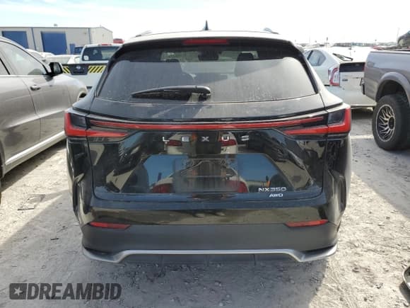 ✅ 2022 Lexus NX 350 F Sport • VIN: JTJKGCEZ6N5000640 • Lot: 42488723. Wystawiony na Copart z przebiegiem 9 705 mil. Bezpłatny archiwum sprzedaży aukcyjnych z USA i szczegółowy raport historii pojazdu na DreamBid. Zdjęcie 6.