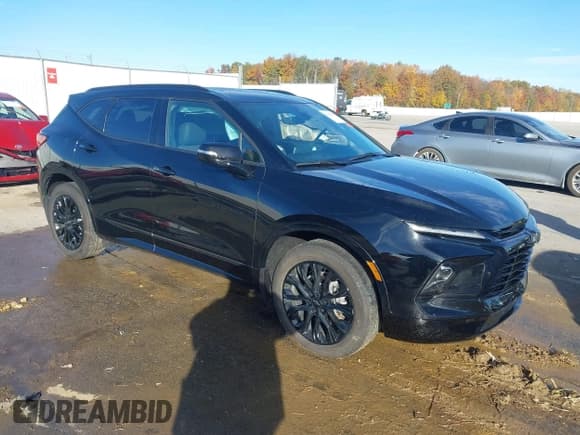 ✅ 2024 Chevrolet Blazer RS • VIN: 3GNKBKRS1RS130644 • Lot: 43600607. Listed on IAAI with 40,426 mi. Free auction sales archive from the USA and detailed vehicle history report at DreamBid. Image 1.