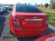 2015 Chevrolet Sonic LT z VIN 1G1JC5SH3F4174229, wystawiony jako Copart lot #74261884 z przebiegiem 158 230 mil mil oraz Szkoda całkowita • Salvage title. Historia ofert i sprzedaży dostępna na DreamBid. Obrazek 6.