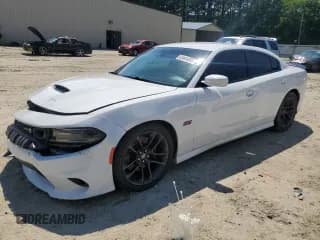 ✅ 2020 Dodge Charger Scat Pack Widebody • VIN: 2C3CDXGJ5LH133012 • Lot: 63464895. Listed on Copart with 64,420 mi. Free auction sales archive from the USA and detailed vehicle history report at DreamBid. Image 1.