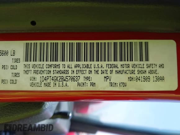 ✅ 2011 Dodge Nitro Heat • VIN: 1D4PT4GK2BW570637 • Лот: 42487300. Опубликован ранее на IAAI с пробегом 223 189 миль. Бесплатный доступ к архиву аукционных продаж из США и подробный отчёт об истории автомобиля на DreamBid. Изображение 9.