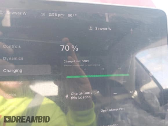 ✅ 2018 Tesla Model 3 Long Range Battery • VIN: 5YJ3E1EA1JF022100 • Lot: 43675807. Listed on IAAI with 46,786 mi. Free auction sales archive from the USA and detailed vehicle history report at DreamBid. Image 16.