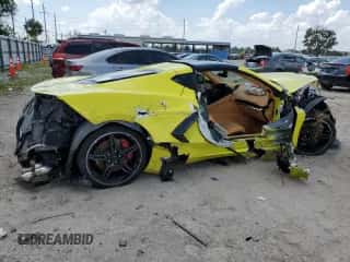 2020 Chevrolet Corvette 3LT z VIN 1G1Y82D45L5118470, wystawiony jako Copart lot #67957044 z przebiegiem Nie podano mil oraz Nie do naprawy • Non repairable. Historia ofert i sprzedaży dostępna na DreamBid. Obrazek 3.