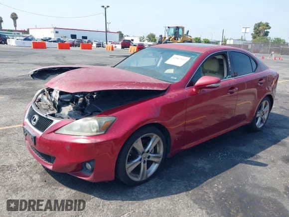 ✅ 2012 Lexus IS 250 • VIN: JTHBF5C21C5175090 • Lot: 42967917. Listed on IAAI with Not provided. Free auction sales archive from the USA and detailed vehicle history report at DreamBid. Image 2.