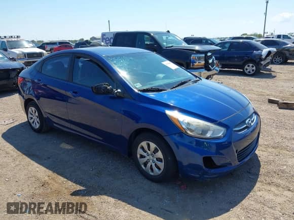 2016 Hyundai Accent SE z VIN KMHCT4AE1GU165379, wystawiony jako IAAI lot #43338467 z przebiegiem 116 366 mil mil oraz . Historia ofert i sprzedaży dostępna na DreamBid. Obrazek 1.