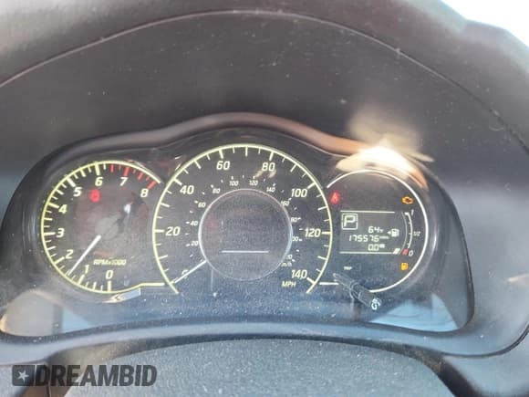 ✅ 2015 Nissan Note S • VIN: 3N1CE2CPXFL422942 • Lot: 89730645. Listed on Copart with 175,576 mi. Free auction sales archive from the USA and detailed vehicle history report at DreamBid. Image 9.