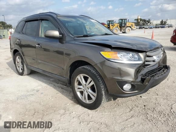 ✅ 2012 Hyundai Santa Fe Limited • VIN: 5XYZK3AB6CG152575 • Lot: 87521685. Listed on Copart with 92,260 mi. Free auction sales archive from the USA and detailed vehicle history report at DreamBid. Image 4.
